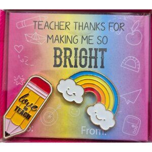 Youre The Best Doggone Teacher Ever Enamel Pin Set